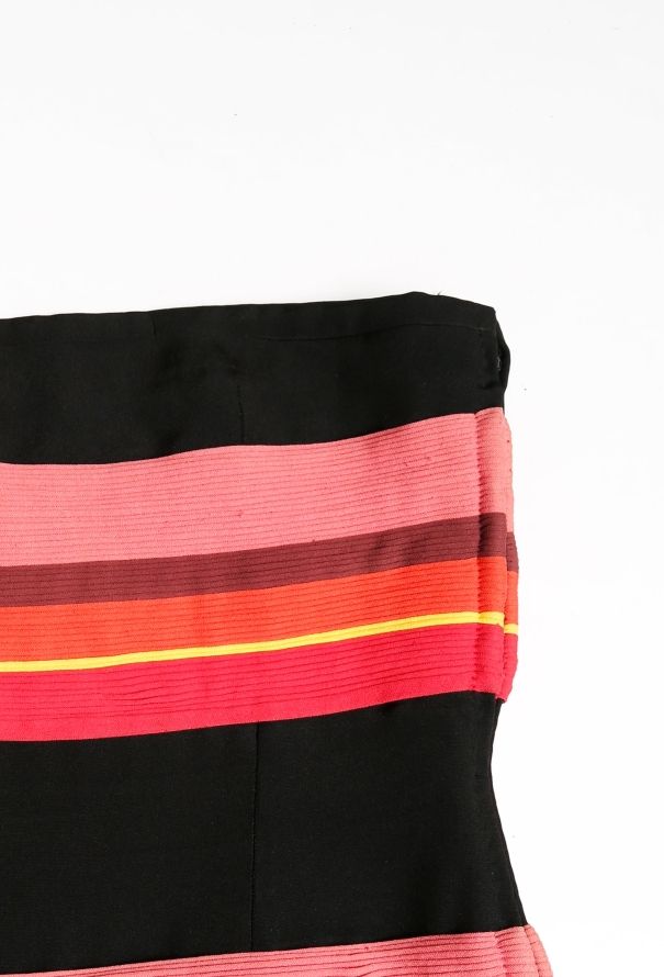 Madame Grès HAUTE COUTURE 1976 Bayadère Gown - 8