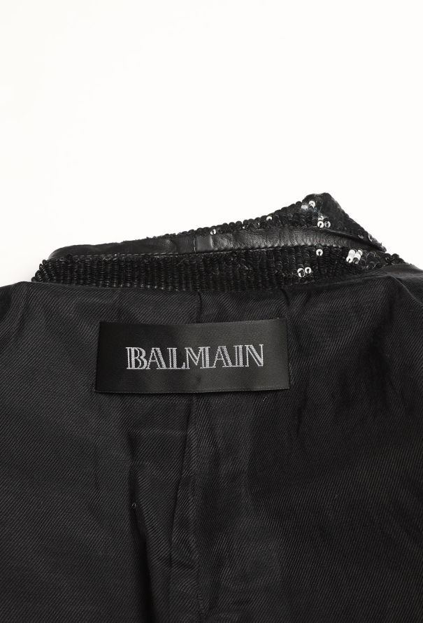 Balmain 2020 Sequin Embroidered Blazer - 6