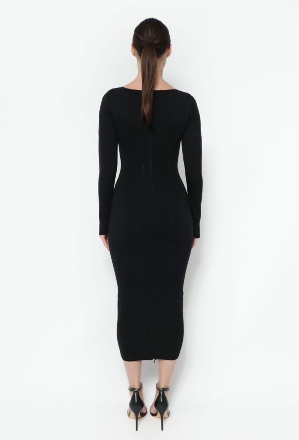 Alaïa '80s Bodycon Midi Dress - 3