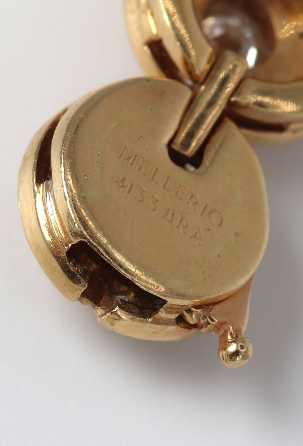 Mellerio 18k Gold & 6.37 Carats Diamond Giverny Bracelet - 10