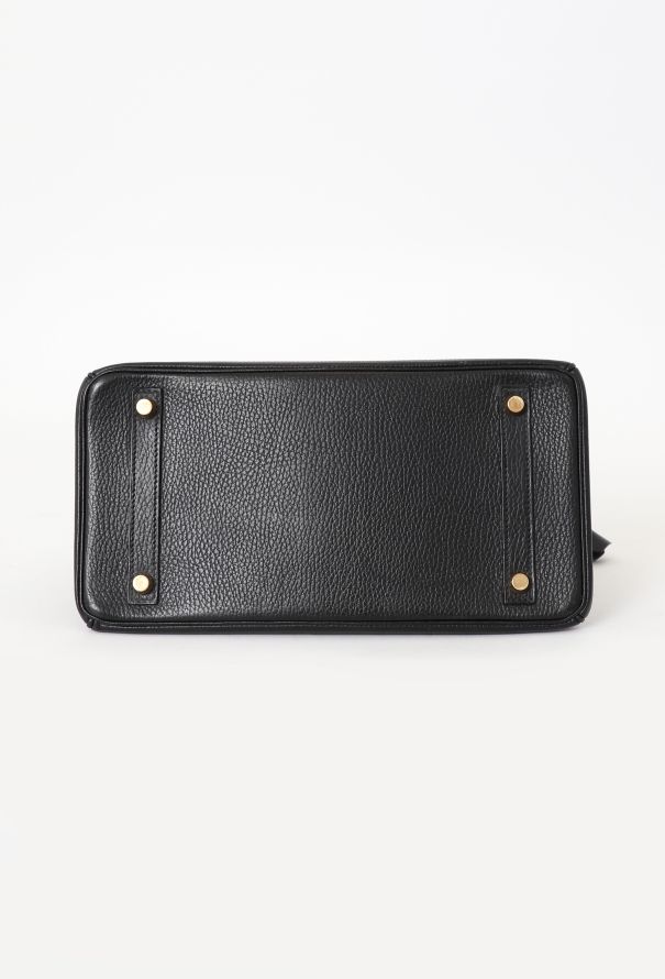 Hermès Exceptional '90 Black Ardennes Birkin 30 - 12