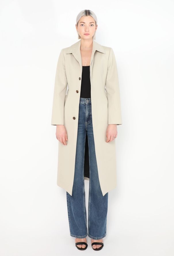 Balenciaga 2018 Belted Hourglass Trench - 2