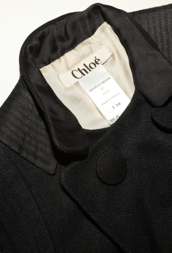 Chloé S/S 2006 Silk Épaulette Jacket - 7