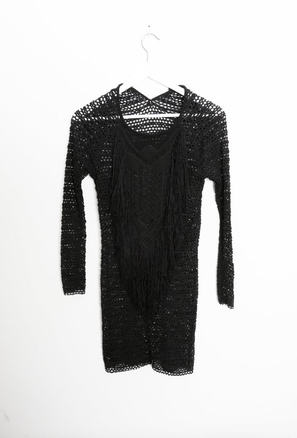 Isabel Marant F/W 2011 Fringe Crochet Dress - 7