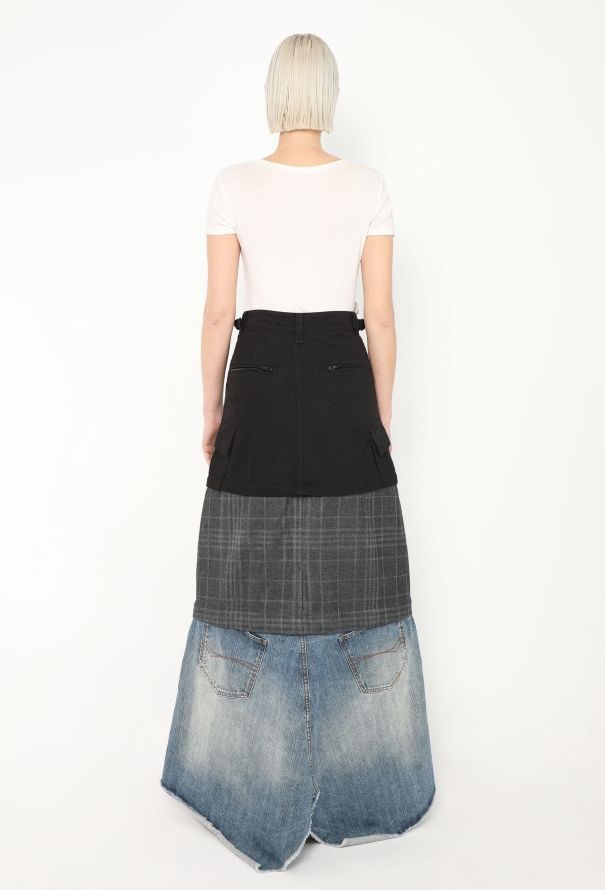 Balenciaga S/S 2024 Layered Cargo Skirt - 6