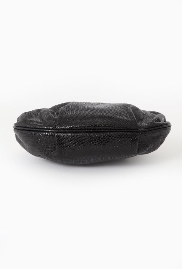 Cartier Floral Watersnake Evening Bag - 6