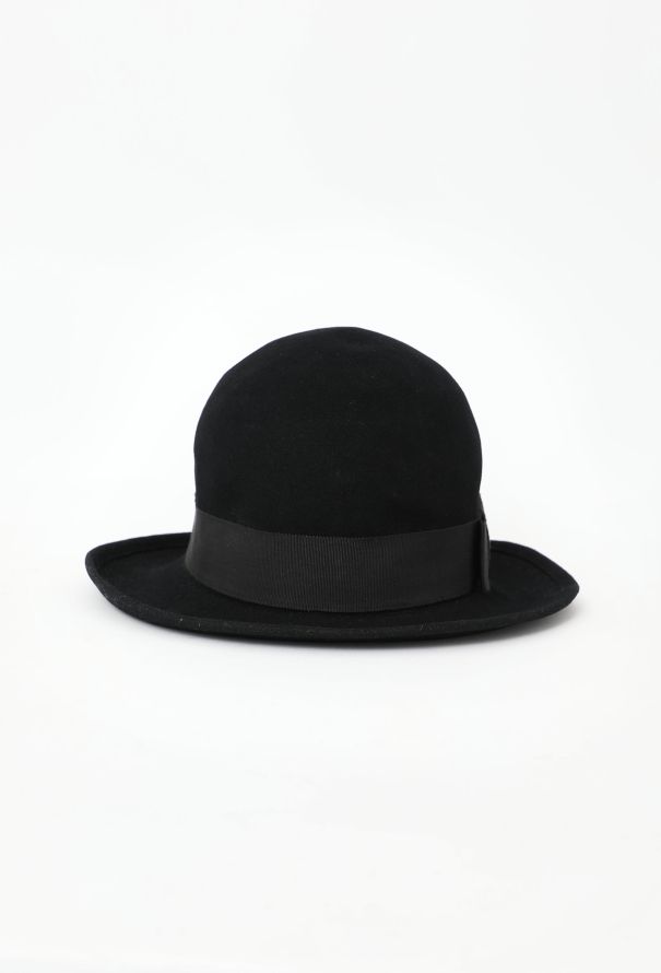 Hermès Motsch Felt Ribbon Fedora - 3