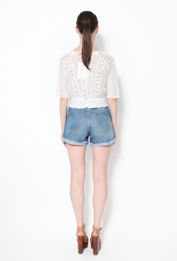 Antique Crochet Cotton Top - 3