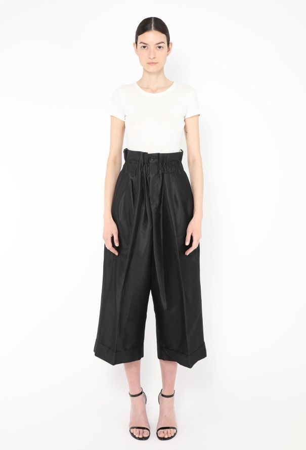 Comme des Garçons 2015 Ruched Nylon Pants - 1