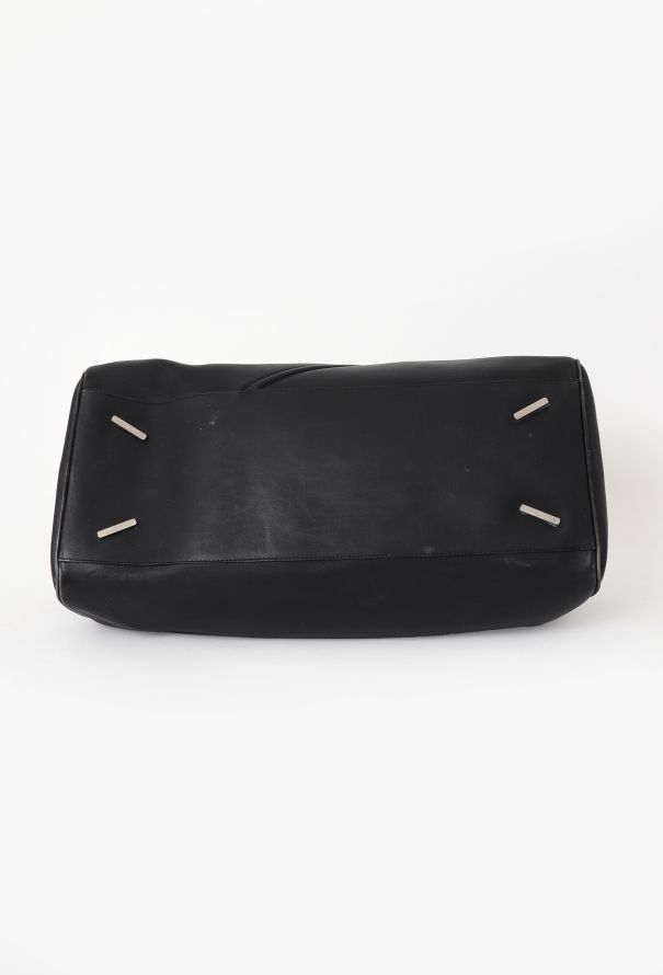 Loewe Duffle 51 Black Travel Bag - 6