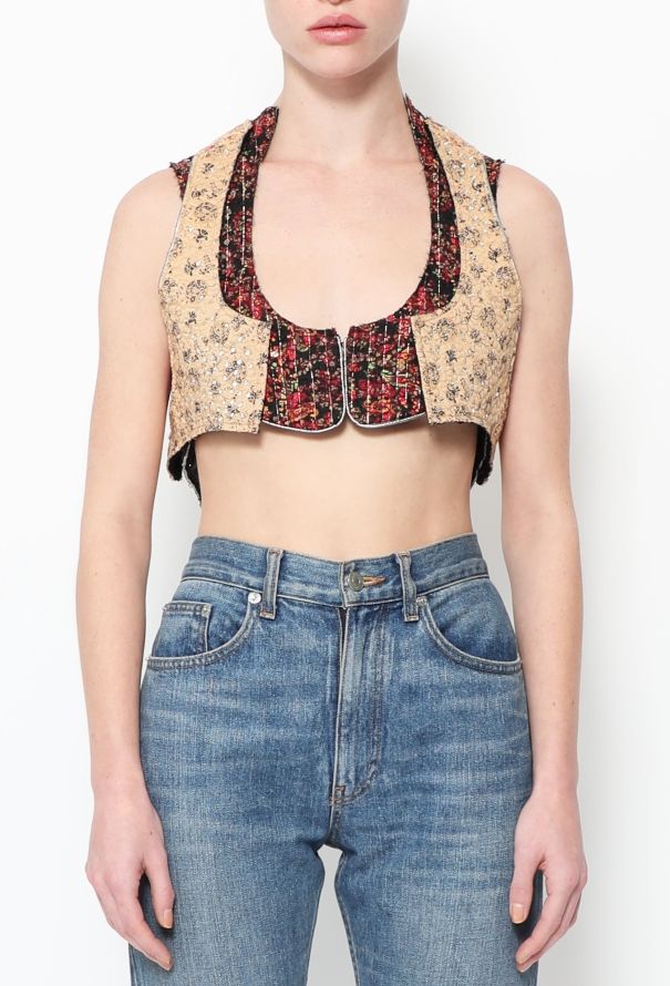 Balenciaga ICONIC S/S 2002 Le Dix Patchwork Top - 3