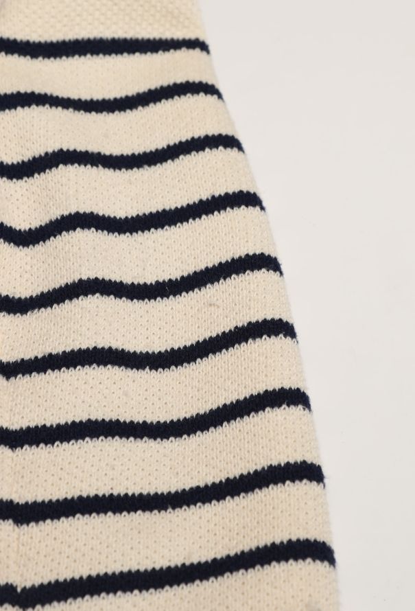 Balmain 2021 Marinière Collegiate Jacket - 8