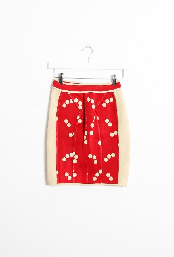 Alaïa ICONIC S/S 1991 Dotted Skirt - 9