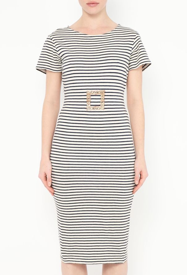 Vivienne Westwood 1989 Marinière Trompe l'Œil Dress - 3