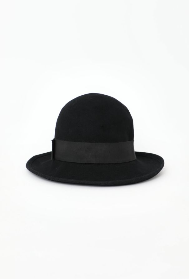 Hermès Motsch Felt Ribbon Fedora - 1