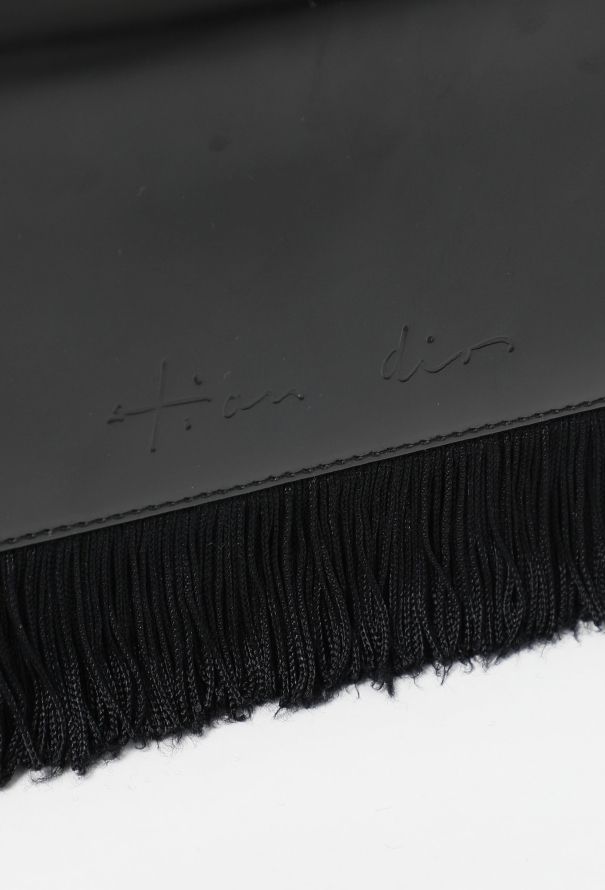 Dior 1997 Patent Fringed Chainlink Bag - 11