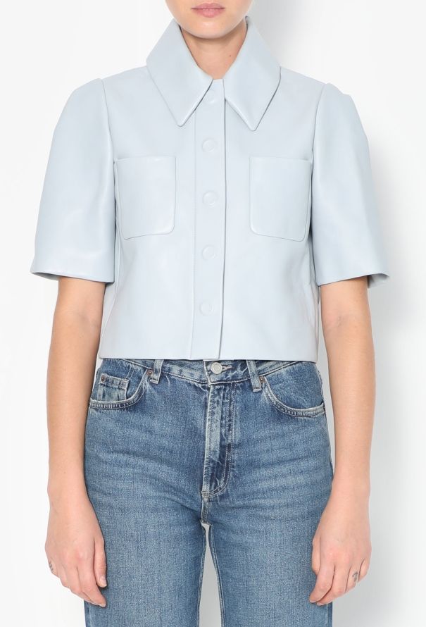 Loewe F/W 2023 Leather Mod Jacket - 1