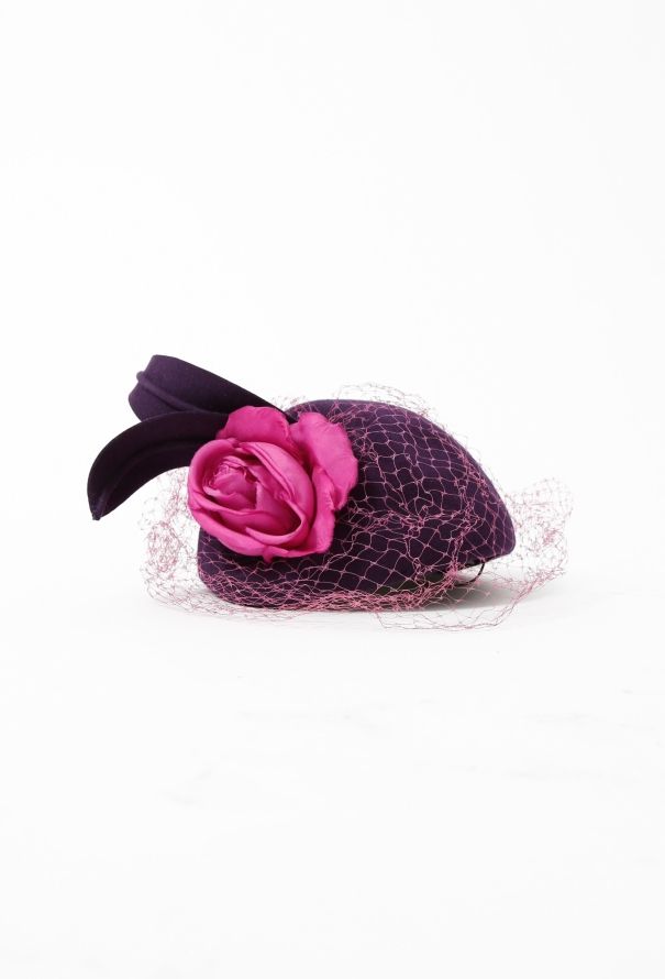 Birdcage Veil Cocktail Hat - 2
