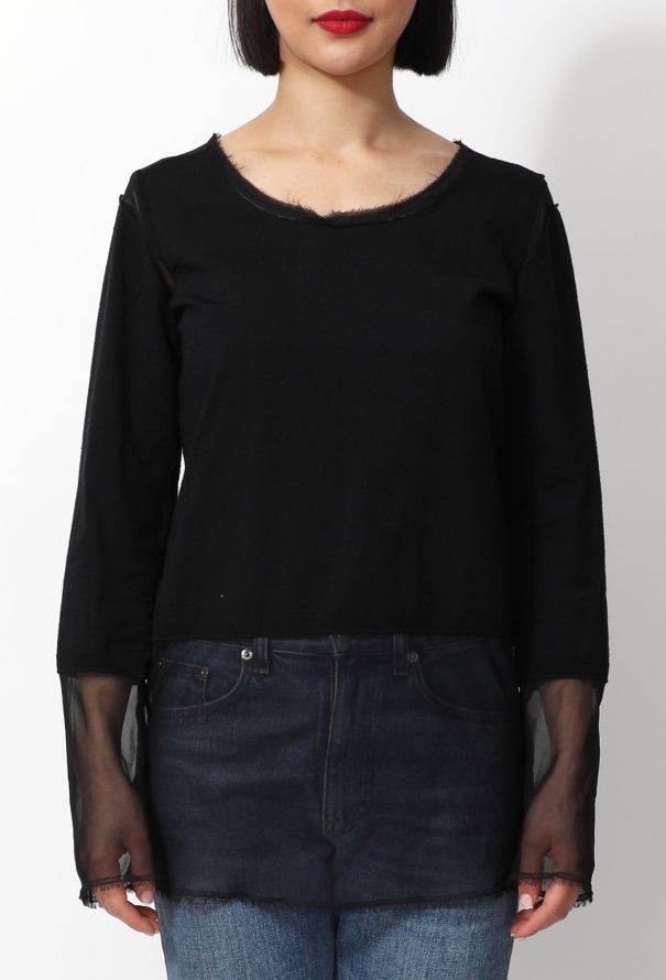 Comme des Garçons Sheer Knit Sweater - 1