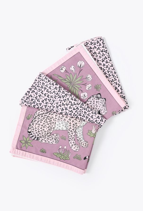 Hermès Vintage 'Les Léopards' Placemat Set - 1