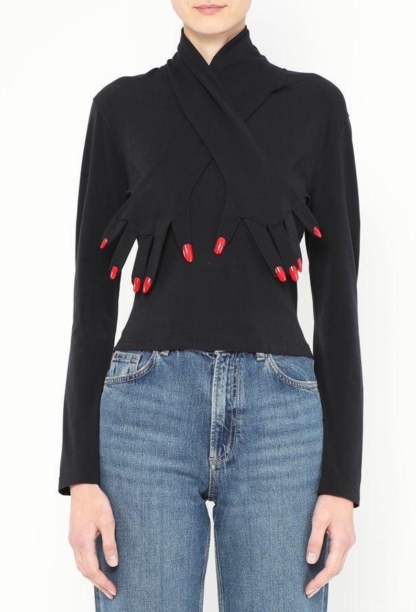 Jean Paul Gaultier COLLECTOR 1991 'Can-Can' Trompe l'Œil Top - 1