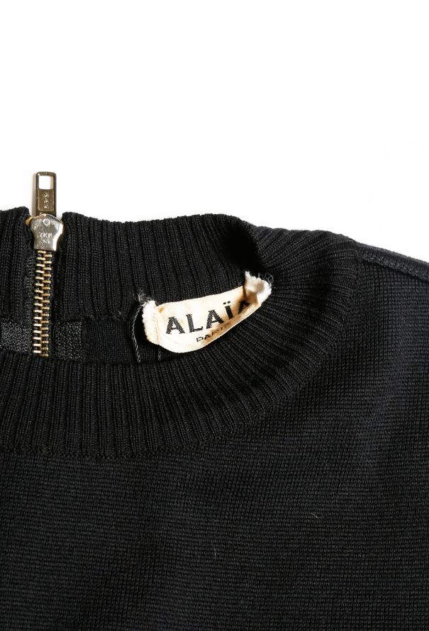 Alaïa 1989 Bodycon Zip Dress - 4