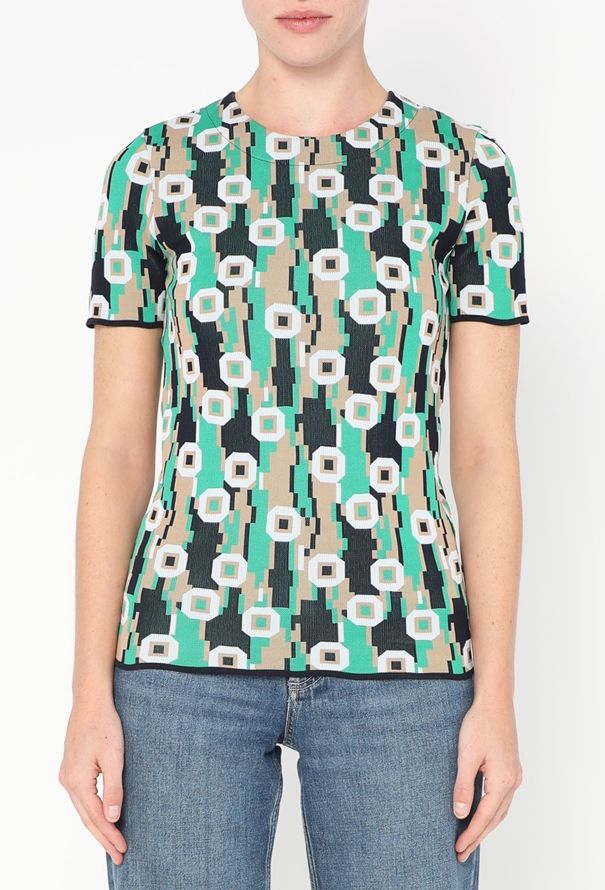 Balenciaga Resort 2011 Abstract Knit Top - 1