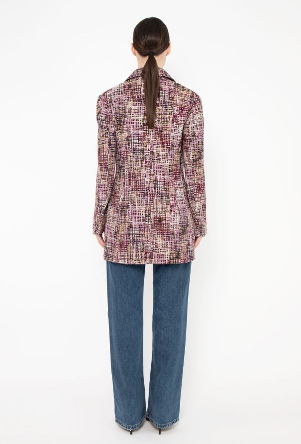 Chanel RARE S/S 1998 Tweed Bodycon Jacket - 6