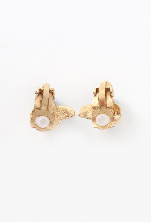 Chanel 2004 Camélia Clip Earrings - 3