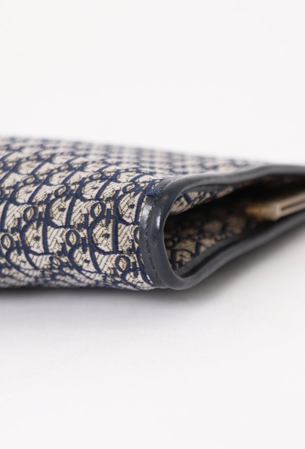 Dior Vintage Monogram Clasp Clutch - 9