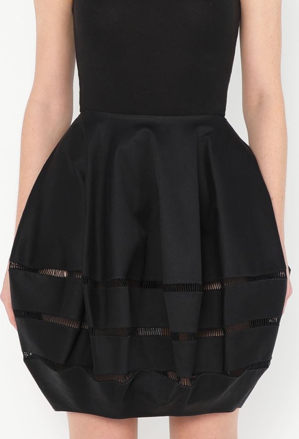 Alaïa S/S 2007 Tulip Eyelet Skirt - 3