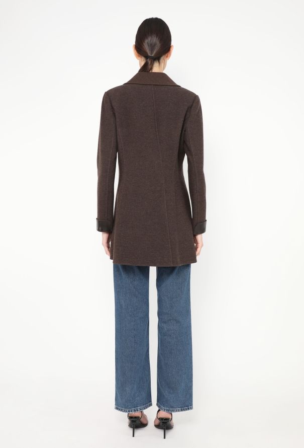 Chanel 2000 Buckled Wool Coat - 5