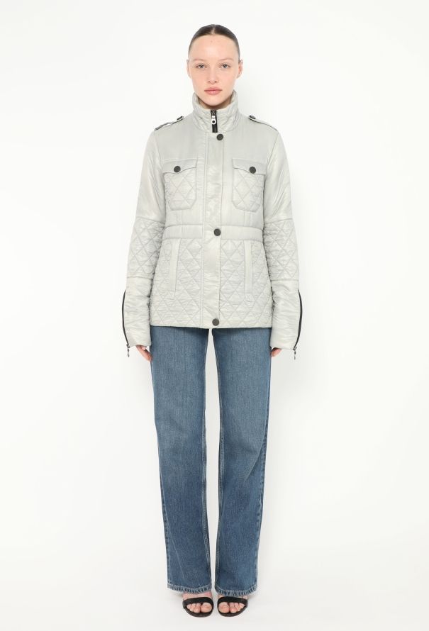 Chanel 2010 Quilted 'CC' Puffer Jacket - 3