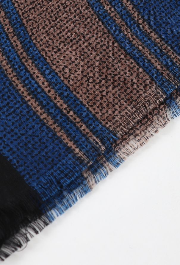 Saint Laurent '70s Fringed Plaid Scarf - 4