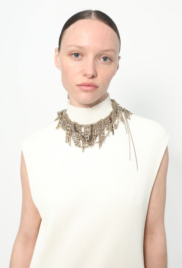 Chanel Multi-Strand 'CC' Chainlink Necklace - 1