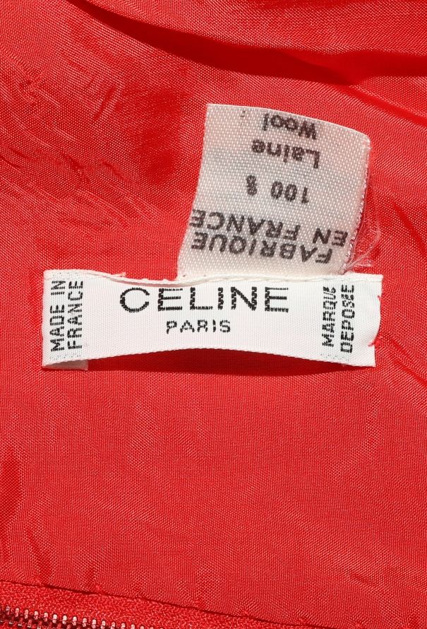 Céline '70s Twill Horsebit Skirt - 5