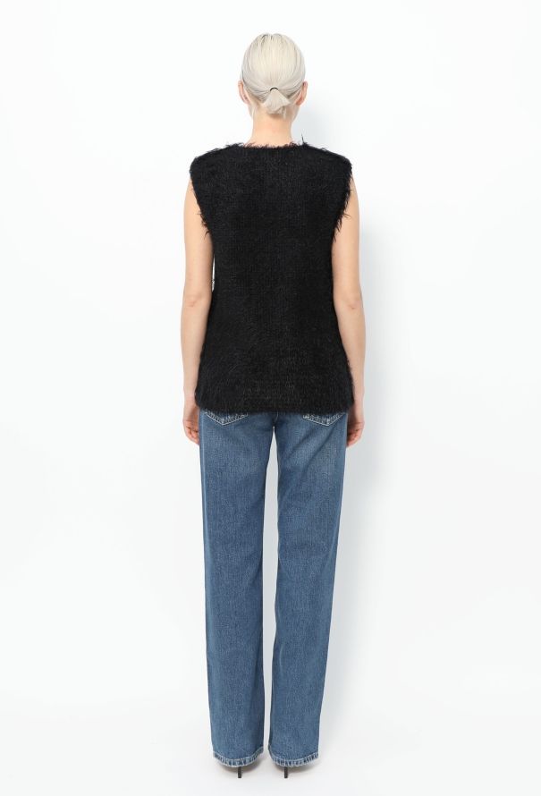 Céline Pre-Fall 2014 Mink Fur Knit Top - 4
