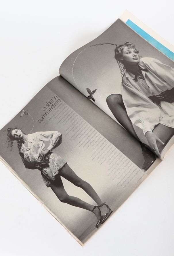 VOGUE UK 1970 Beaton, Warhol and Bailey Issue Trio - 9