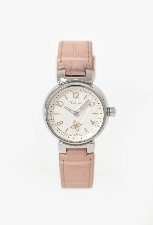 Louis Vuitton Steel Tambour New Wave Watch - 1