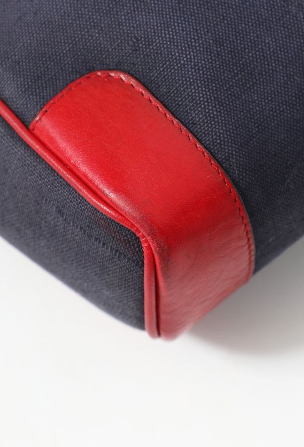 Céline '70s Canvas Triomphe Crossbody Bag - 8