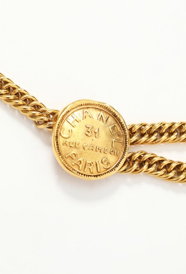 Chanel ICONIC '90s Medallion Chainlink Belt - 5
