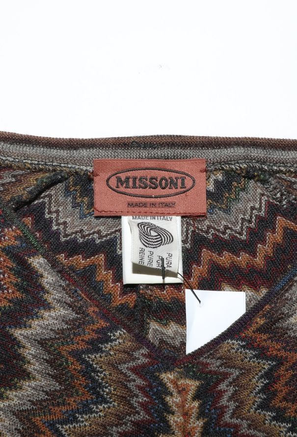 Missoni Chevron Bell Sleeve Top - 5