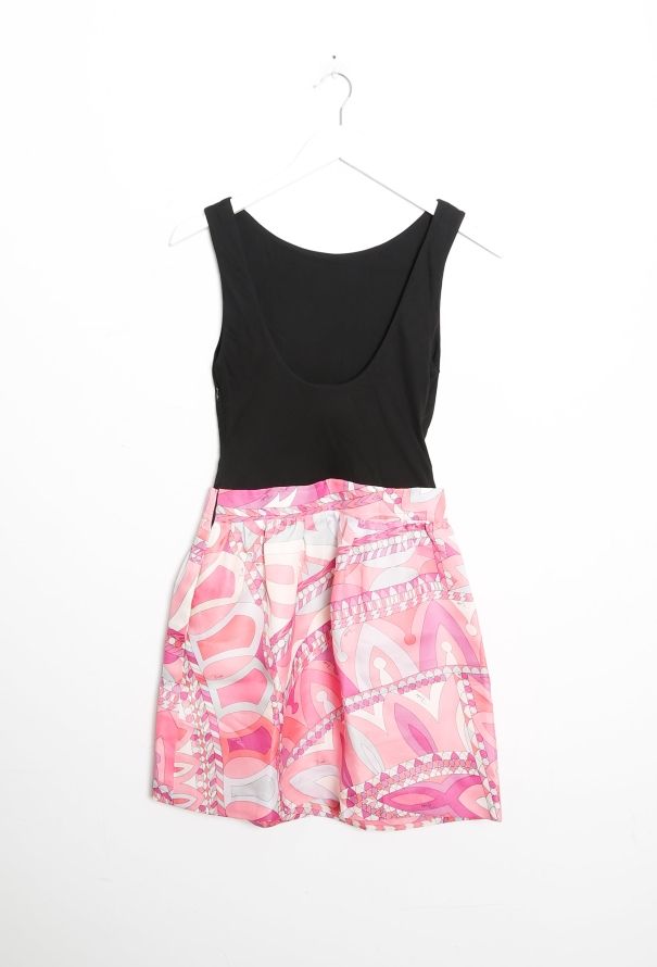 Emilio Pucci Resort 2012 Graphic Crêpe Tulip Dress - 9