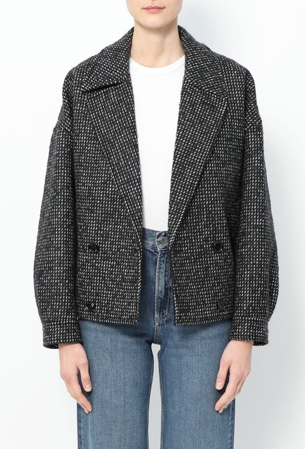 Céline 2021 Double-Breasted Wool Jacket - 1