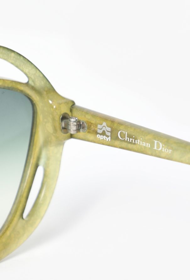 Dior 1977 Oversized Speckled Sunglasses - 7