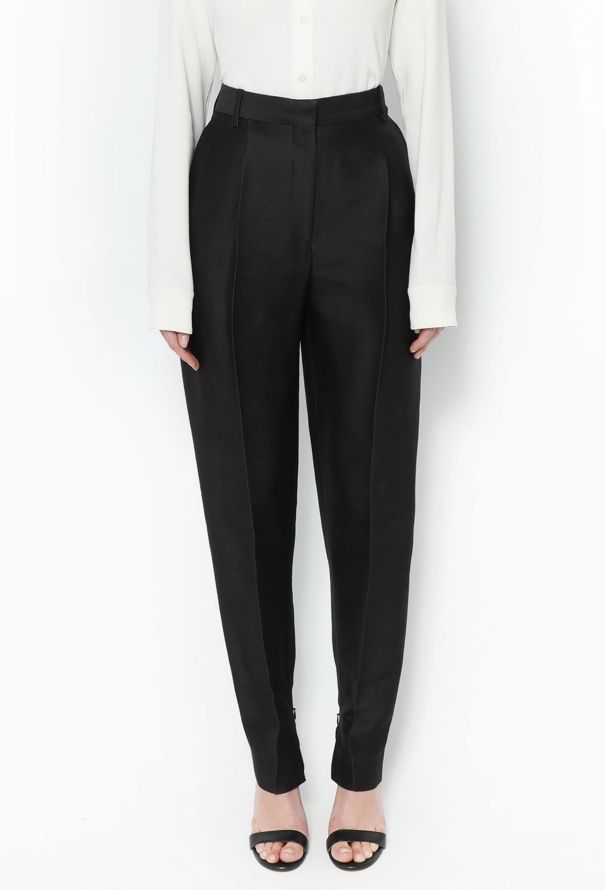 Céline Classic Tapered Crêpe Trousers - 2