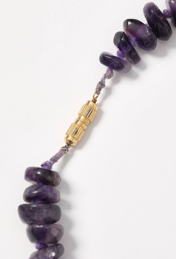 Vintage Fine Jewelry Amethyst Necklace - 4