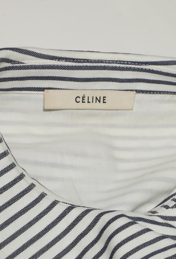 Céline Striped Claudine Tunic - 5