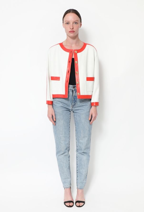 Chanel ICONIC S/S 1990 Bicolor Lambskin Ensemble - 6