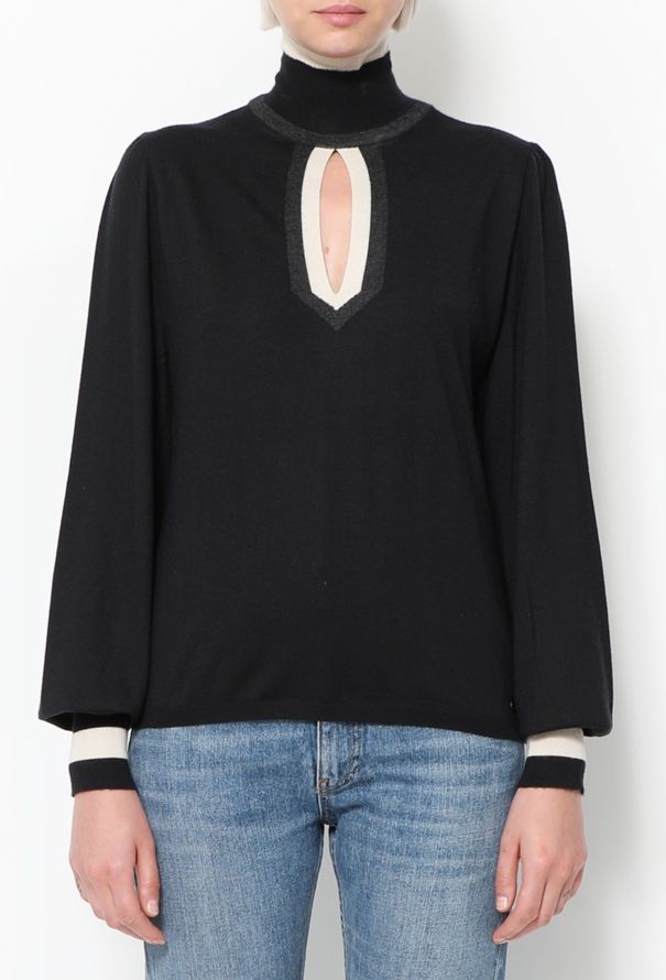 Chanel Cashmere Turtleneck Sweater - 1